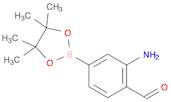 2-Amino-4-(4,4,5,5-tetramethyl-1,3,2-dioxaborolan-2-yl)benzaldehyde