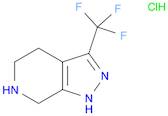 3-(Trifluoromethyl)-4,5,6,7-tetrahydro-1H-pyrazolo[3,4-c]pyridine hydrochloride