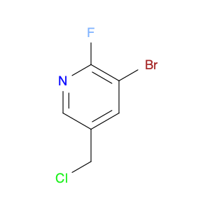 3-Bromo-5-(chloromethyl)-2-fluoropyridine