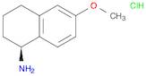 (S)-6-Methoxy-1,2,3,4-tetrahydronaphthalen-1-amine hydrochloride