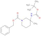 (R)-benzyl 3-((tert-butoxycarbonyl)amino)-3-methylpiperidine-1-carboxylate