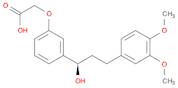 (R)-2-(3-(3-(3,4-dimethoxyphenyl)-1-hydroxypropyl)phenoxy)acetic acid