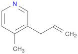 4-methyl-3-prop-2-enylpyridine