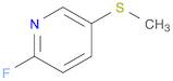 2-fluoro-5-methylsulfanylpyridine