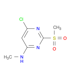 6-chloro-N-methyl-2-methylsulfonylpyrimidin-4-amine