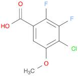 4-chloro-2,3-difluoro-5-methoxybenzoic acid