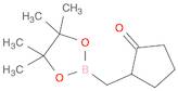 2-[(4,4,5,5-tetramethyl-1,3,2-dioxaborolan-2-yl)methyl]cyclopentan-1-one