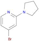 4-bromo-2-pyrrolidin-1-ylpyridine