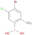 (4-bromo-5-chloro-2-methylphenyl)boronic acid