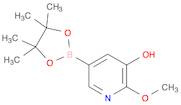 3-Hydroxy-2-Methoxypyridine-5-Boronic Acid Pinacol Ester