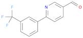 6-[3-(trifluoromethyl)phenyl]pyridine-3-carbaldehyde