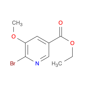 Ethyl 6-bromo-5-methoxypyridine-3-carboxylate