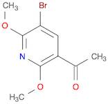 1-(5-Bromo-2,6-dimethoxy-3-pyridinyl)-ethanone