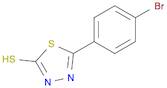 5-(4-bromophenyl)-1,3,4-thiadiazole-2-thiol