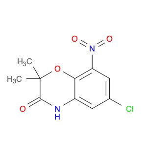 6-Chloro-2,2-dimethyl-8-nitro-2H-1,4-benzoxazin-3(4H)-one