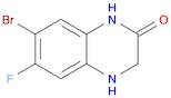 7-Bromo-6-fluoro-3,4-dihydroquinoxalin-2(1H)-one