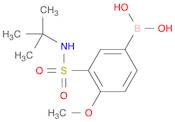 (3-(N-(tert-butyl)sulfamoyl)-4-methoxyphenyl)boronic acid