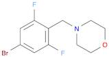 4-[(4-Bromo-2,6-difluorophenyl)methyl]morpholine