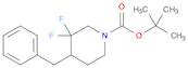 tert-Butyl 4-benzyl-3,3-difluoropiperidine-1-carboxylate