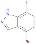 4-bromo-7-iodo-1H-indazole