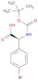 (S)-2-(4-Bromophenyl)-2-((tert-butoxycarbonyl)amino)acetic acid