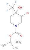 tert-butyl 3-bromo-4-hydroxy-4-(trifluoromethyl)piperidine-1-carboxylate