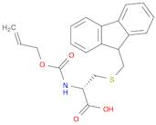 (S)-3-(((9H-fluoren-9-yl)methyl)thio)-2-(((allyloxy)carbonyl)amino)propanoic acid