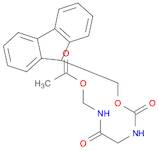 (2-(((9H-fluoren-9-yl)methoxy)carbonylamino)acetamido)methyl acetate