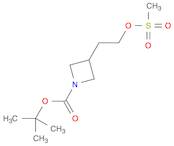 tert-butyl 3-(2-((methylsulfonyl)oxy)ethyl)azetidine-1-carboxylate