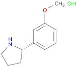 (S)-2-(3-methoxyphenyl)pyrrolidine hydrochloride