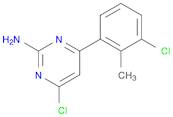 4-Chloro-6-(3-chloro-2-methylphenyl)pyrimidin-2-amine