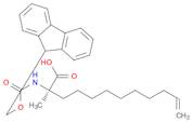 (R)-2-((((9H-Fluoren-9-yl)methoxy)carbonyl)amino)-2-methyldodec-11-enoic acid