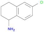 6-CHLORO-1,2,3,4-TETRAHYDRONAPHTHALEN-1-AMINE