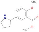 2-METHOXY-5-PYRROLIDIN-2-YL-BENZOIC ACID METHYL ESTER