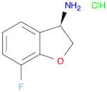 (3R)-7-FLUORO-2,3-DIHYDRO-1-BENZOFURAN-3-AMINE HYDROCHLORIDE