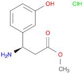 METHYL (3R)-3-AMINO-3-(3-HYDROXYPHENYL)PROPANOATE HYDROCHLORIDE