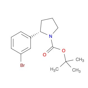 (S)-tert-Butyl 2-(3-bromophenyl)pyrrolidine-1-carboxylate