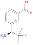 3-((1S)-1-AMINO-2,2,2-TRIFLUOROETHYL)BENZOIC ACID