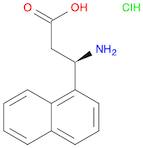 (R)-3-AMINO-3-(NAPHTHALEN-1-YL)PROPANOIC ACID HYDROCHLORIDE