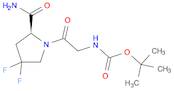 (S)-tert-butyl(2-(2-carbamoyl-4,4-difluoropyrrolidin-1-yl)-2-oxoethyl)carbamate