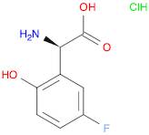 (2R)-2-AMINO-2-(5-FLUORO-2-HYDROXYPHENYL)ACETIC ACID HYDROCHLORIDE