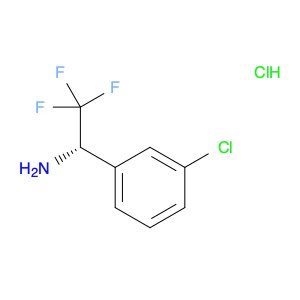 (S)-1-(3-Chlorophenyl)-2,2,2-trifluoroethanamine hydrochloride