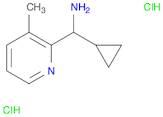 1-CYCLOPROPYL-1-(3-METHYL-2-PYRIDINYL)METHANAMINE DIHYDROCHLORIDE