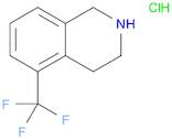 5-(trifluoromethyl)-1,2,3,4-tetrahydroisoquinoline;hydrochloride