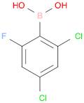 (2,4-dichloro-6-fluorophenyl)boronic acid