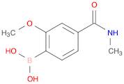 4-(Methylcarbamoyl)-2-methoxyphenylboronic acid