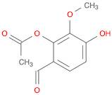 6-formyl-3-hydroxy-2-methoxyphenyl acetate