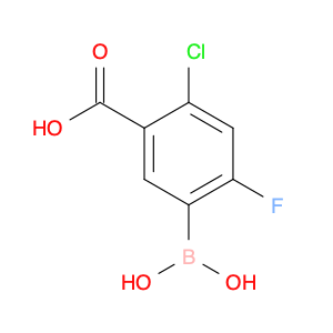 5-Carboxy-4-chloro-2-fluorophenylboronic Acid