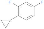 1-cyclopropyl-2,4-difluorobenzene