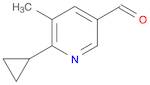 6-cyclopropyl-5-methylpyridine-3-carbaldehyde